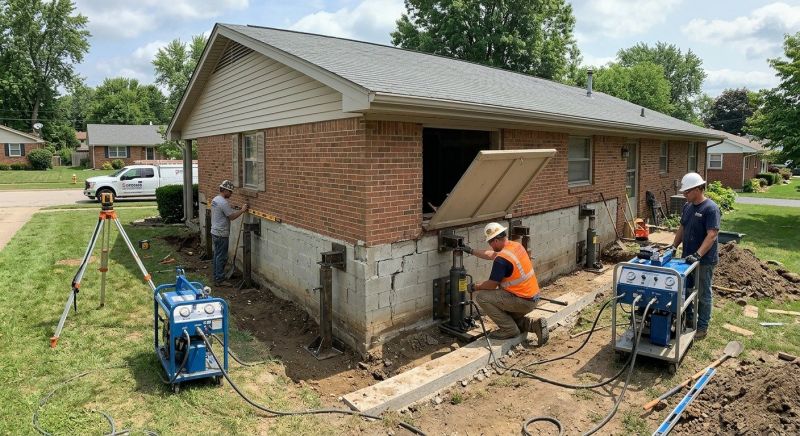 Home Foundation Leveling in Higganum, CT