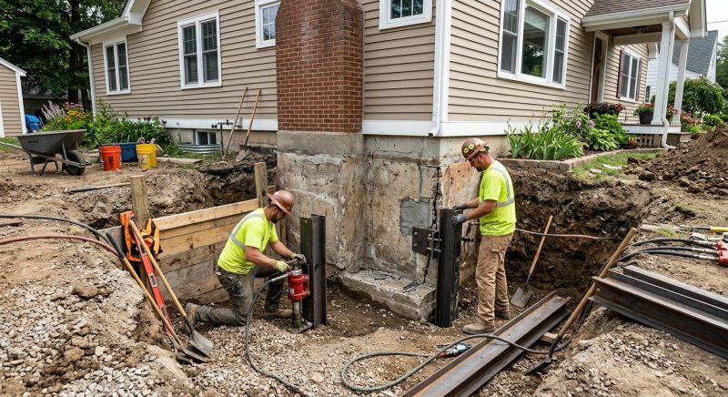 Home Foundation Repair in Madison, CT