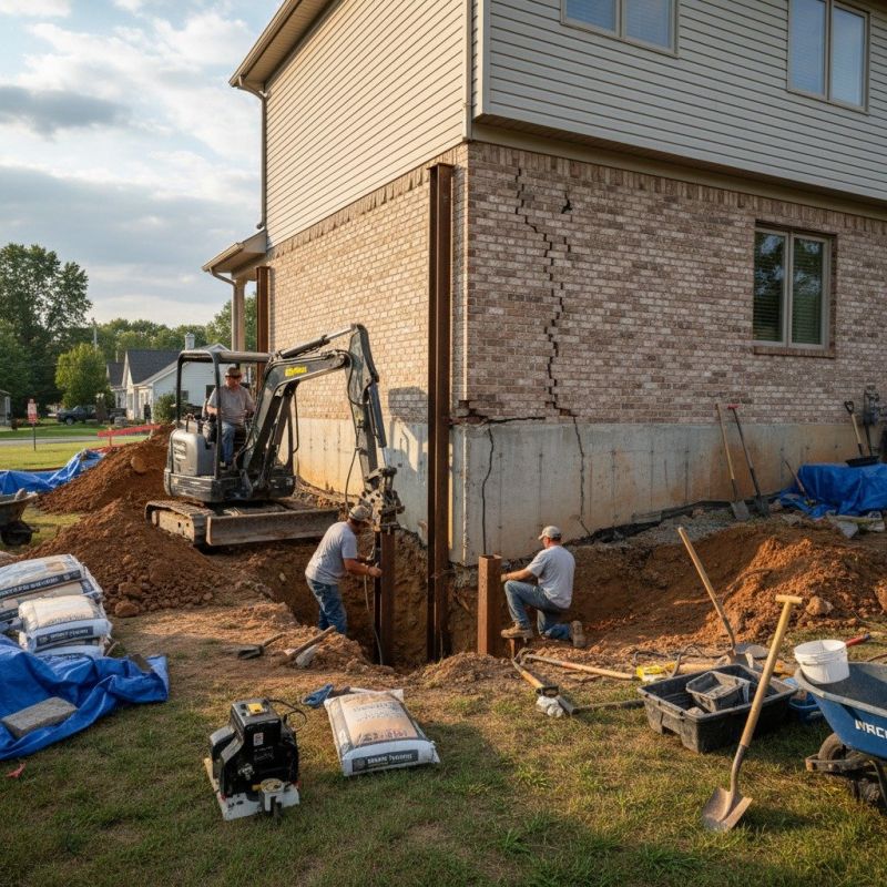 Home Foundation Repair in North Haven, CT