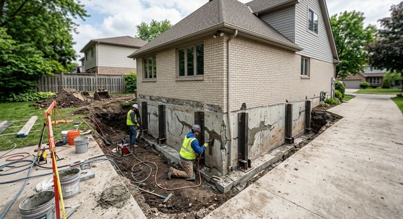 Home Foundation Repair in Oxford, CT