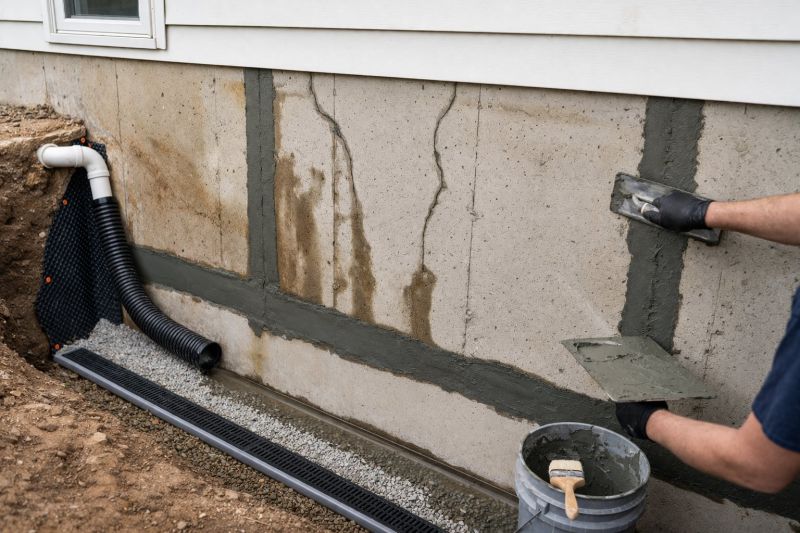 Leaking Foundation Repair in West Haven, CT