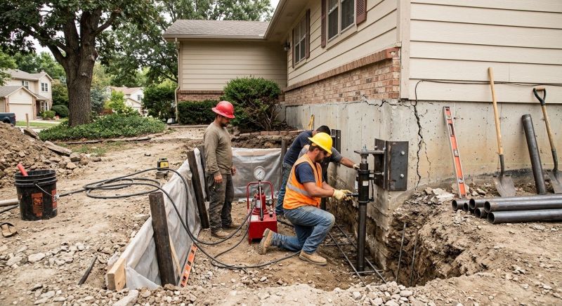 Leaking Foundation Repair in West Haven, CT