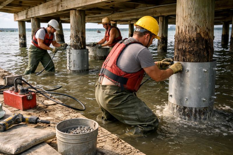 Piling Repair in Bethany, CT