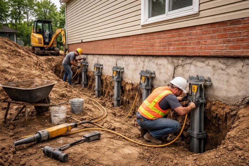 Piling Repair in Sandy Hook, CT