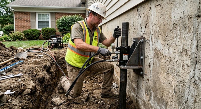 Settling Foundation Service in Clinton, CT