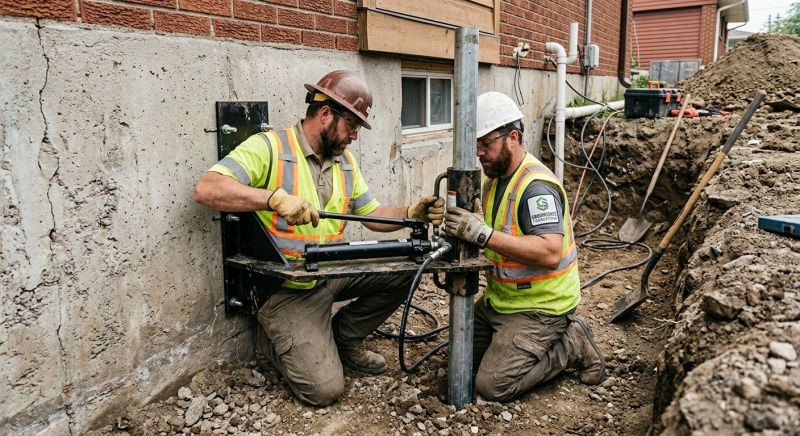 Settling Foundation Service in Woodbridge, CT