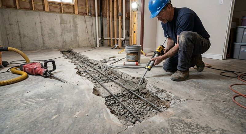Slab Foundation Repair in West Haven, CT