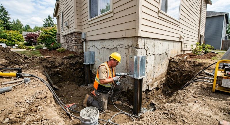 Structural Foundation Repair in Ansonia, CT