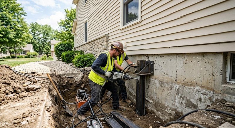 Structural Foundation Repair in Oxford, CT