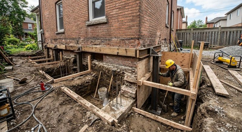 Structural Underpinning in West Haven, CT