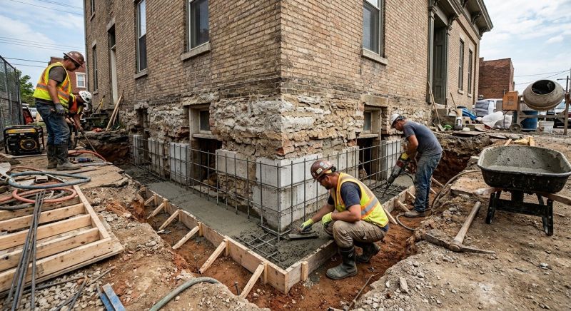 Underpinning Repair in West Haven, CT